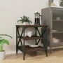 Mesa auxiliar madera contrachapada marrón roble 40x42x50 cm de vidaXL, Mesas auxiliares - Ref: Foro24-825780, Precio: 42,37 €...