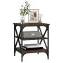Mesa auxiliar madera contrachapada marrón roble 40x42x50 cm de vidaXL, Mesas auxiliares - Ref: Foro24-825780, Precio: 42,37 €...