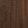 Mesa auxiliar madera contrachapada marrón roble 40x42x50 cm de vidaXL, Mesas auxiliares - Ref: Foro24-825780, Precio: 42,89 €...
