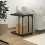 Mesa auxiliar madera contrachapada marrón roble 50x35x52 cm de vidaXL, Mesas auxiliares - Ref: Foro24-825816, Precio: 25,97 €...