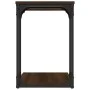Mesa auxiliar madera contrachapada marrón roble 50x35x52 cm de vidaXL, Mesas auxiliares - Ref: Foro24-825816, Precio: 25,97 €...