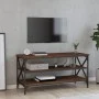 TV-Schrank aus braunem Eichensperrholz, 100 x 40 x 50 cm von vidaXL, Seitentische - Ref: Foro24-825796, Preis: 63,78 €, Rabat...