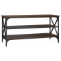 Mueble para TV madera contrachapada marrón roble 100x40x50 cm de vidaXL, Mesas auxiliares - Ref: Foro24-825796, Precio: 64,58...