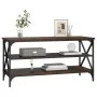 Oak brown plywood TV cabinet 100x40x50 cm by vidaXL, Side tables - Ref: Foro24-825796, Price: 63,78 €, Discount: %