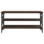 Mueble para TV madera contrachapada marrón roble 100x40x50 cm de vidaXL, Mesas auxiliares - Ref: Foro24-825796, Precio: 64,58...