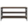 TV-Schrank aus braunem Eichensperrholz, 100 x 40 x 50 cm von vidaXL, Seitentische - Ref: Foro24-825796, Preis: 63,78 €, Rabat...