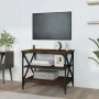 TV stand made of brown oak plywood, measuring 60x40x50 cm. by vidaXL, Side tables - Ref: Foro24-825786, Price: 43,90 €, Disco...