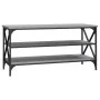 Sonoma gray plywood TV cabinet 100x40x50 cm by vidaXL, Side tables - Ref: Foro24-825795, Price: 59,01 €, Discount: %