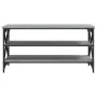 Sonoma gray plywood TV cabinet 100x40x50 cm by vidaXL, Side tables - Ref: Foro24-825795, Price: 59,01 €, Discount: %