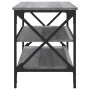 Sonoma gray plywood TV cabinet 100x40x50 cm by vidaXL, Side tables - Ref: Foro24-825795, Price: 59,01 €, Discount: %