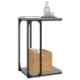 Mesa auxiliar madera contrachapada gris Sonoma 40x30x60 cm de vidaXL, Mesas auxiliares - Ref: Foro24-825820, Precio: 28,04 €,...