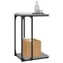Mesa auxiliar madera contrachapada gris Sonoma 40x30x60 cm de vidaXL, Mesas auxiliares - Ref: Foro24-825820, Precio: 27,70 €,...