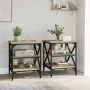 Side tables 2 pcs Sonoma oak wood 40x42x50 cm by vidaXL, Side tables - Ref: Foro24-825775, Price: 50,46 €, Discount: %