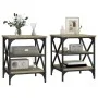 Side tables 2 pcs Sonoma oak wood 40x42x50 cm by vidaXL, Side tables - Ref: Foro24-825775, Price: 50,46 €, Discount: %
