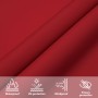 Toldo de vela cuadrado tela Oxford rojo 6x6 m en Sombrillas | Comprar online en Foru.es