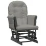 Sillón de lactancia con taburete tela gris claro de vidaXL, Mecedoras - Ref: Foro24-351666, Precio: 253,77 €, Descuento: %