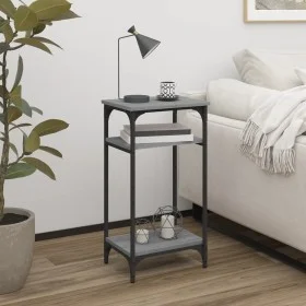 Mesa auxiliar madera contrachapada gris Sonoma 40x30x75 cm de vidaXL, Mesas auxiliares - Ref: Foro24-825800, Precio: 34,22 €,...