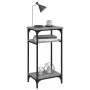 Mesa auxiliar madera contrachapada gris Sonoma 40x30x75 cm de vidaXL, Mesas auxiliares - Ref: Foro24-825800, Precio: 34,22 €,...