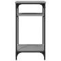 Mesa auxiliar madera contrachapada gris Sonoma 40x30x75 cm de vidaXL, Mesas auxiliares - Ref: Foro24-825800, Precio: 34,22 €,...
