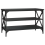 Mueble para TV madera contrachapada negro 80x40x50 cm de vidaXL, Mesas auxiliares - Ref: Foro24-825787, Precio: 54,06 €, Desc...