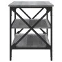 TV stand made of gray Sonoma plywood, measuring 80x40x50 cm. by vidaXL, Side tables - Ref: Foro24-825790, Price: 53,41 €, Dis...