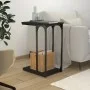 Mesa auxiliar de madera contrachapada negro 40x30x60 cm de vidaXL, Mesas auxiliares - Ref: Foro24-825817, Precio: 28,52 €, De...