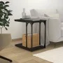 Mesa auxiliar madera contrachapada negro 50x35x52 cm de vidaXL, Mesas auxiliares - Ref: Foro24-825812, Precio: 26,52 €, Descu...