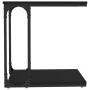 Mesa auxiliar madera contrachapada negro 50x35x52 cm de vidaXL, Mesas auxiliares - Ref: Foro24-825812, Precio: 26,52 €, Descu...