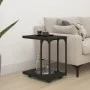Mesa auxiliar con ruedas madera negra 50x35x55,5 cm de vidaXL, Mesas auxiliares - Ref: Foro24-825807, Precio: 42,62 €, Descue...