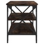 Mueble para TV madera contrachapada roble ahumado 100x40x50 cm de vidaXL, Mesas auxiliares - Ref: Foro24-825794, Precio: 62,5...