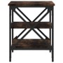 Mesas auxiliares 2 uds madera color roble ahumado 40x42x50 cm de vidaXL, Mesas auxiliares - Ref: Foro24-825777, Precio: 43,75...