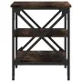 Mesas auxiliares 2 uds madera color roble ahumado 40x42x50 cm de vidaXL, Mesas auxiliares - Ref: Foro24-825777, Precio: 43,75...