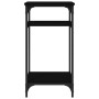 Mesa auxiliar de madera contrachapada negra 40x30x75 cm de vidaXL, Mesas auxiliares - Ref: Foro24-825797, Precio: 38,72 €, De...