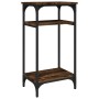 Mesa auxiliar madera contrachapada roble ahumado 40x30x75 cm de vidaXL, Mesas auxiliares - Ref: Foro24-825799, Precio: 38,95 ...