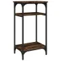 Mesa auxiliar madera contrachapada roble ahumado 40x30x75 cm de vidaXL, Mesas auxiliares - Ref: Foro24-825799, Precio: 36,09 ...