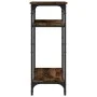 Mesa auxiliar madera contrachapada roble ahumado 40x30x75 cm de vidaXL, Mesas auxiliares - Ref: Foro24-825799, Precio: 36,09 ...