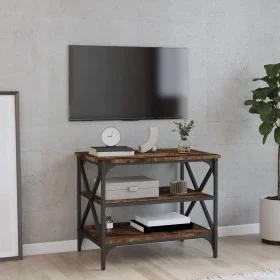 Mueble para TV madera contrachapada roble ahumado 60x40x50 cm de vidaXL, Mesas auxiliares - Ref: Foro24-825784, Precio: 42,52...