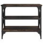 TV stand made of smoked oak plywood, measuring 60x40x50 cm. by vidaXL, Side tables - Ref: Foro24-825784, Price: 42,52 €, Disc...