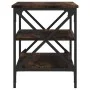 TV stand made of smoked oak plywood, measuring 60x40x50 cm. by vidaXL, Side tables - Ref: Foro24-825784, Price: 42,52 €, Disc...