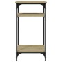 Mesa auxiliar madera contrachapada roble Sonoma 40x30x75 cm de vidaXL, Mesas auxiliares - Ref: Foro24-825798, Precio: 40,20 €...