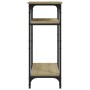 Mesa auxiliar madera contrachapada roble Sonoma 40x30x75 cm de vidaXL, Mesas auxiliares - Ref: Foro24-825798, Precio: 40,20 €...