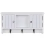 Armario de pared para llaves y joyas con puertas y ganchos de vidaXL, Taquillas y armarios de almacenamiento - Ref: Foro24-24...