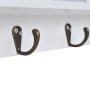 Armario de pared para llaves y joyas con puertas y ganchos de vidaXL, Taquillas y armarios de almacenamiento - Ref: Foro24-24...
