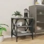 Mesa auxiliar madera contrachapada gris Sonoma 40x42x50 cm de vidaXL, Mesas auxiliares - Ref: Foro24-825778, Precio: 42,20 €,...