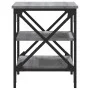 Mesa auxiliar madera contrachapada gris Sonoma 40x42x50 cm de vidaXL, Mesas auxiliares - Ref: Foro24-825778, Precio: 42,20 €,...