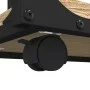 Side table with Sonoma oak wood wheels 50x35x55.5 cm by vidaXL, Side tables - Ref: Foro24-825808, Price: 50,08 €, Discount: %