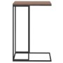 Mesa auxiliar de madera de ingeniería negro 40x30x59 cm en Mesas de centro | Comprar online en Foru.es