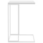 Mesa auxiliar de madera contrachapada blanco 40x30x59 cm en Mesas de centro | Comprar online en Foru.es