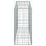 Cestas de gaviones 8 uds forma de arco hierro 200x50x100/120cm de vidaXL, Maceteros y jardineras - Ref: Foro24-3145646, Preci...