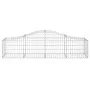 Gabion baskets 20 units, arched shape, iron, 200x50x40/60 cm by vidaXL, Pots and planters - Ref: Foro24-3145592, Price: 1,00 ...